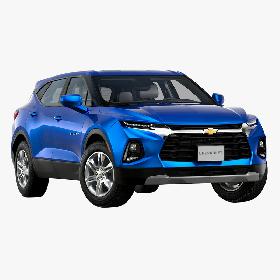 3D 2019 Chevrolet Blazer 3LT model